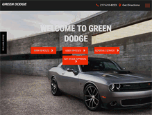 Tablet Screenshot of greendodge.net